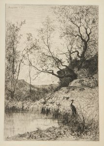 Landscape by Adolphe Appian