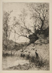 Landscape by Adolphe Appian