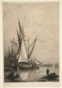 The Port of Genoa by Adolphe Appian