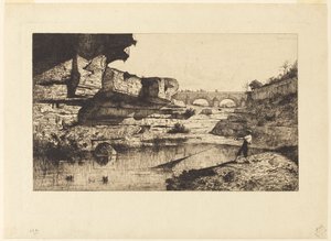Hauteville Bridge by Adolphe Appian