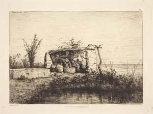 A Moria in Bordighera (Italy) by Adolphe Appian