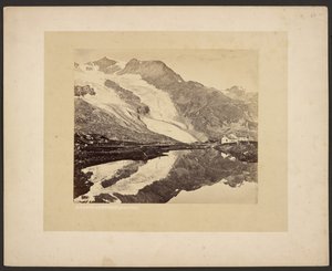 The Bernina Hospice and Cambréna Glacier