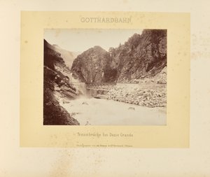 Gotthard Railway: Ticino Bridge at Dazio Grande