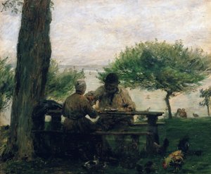 The Meal at Honfleur, 1875