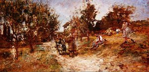 Landscape at Ganagobie, 1872