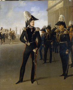 Emperor Nicholas I Accepts the Official Report of Prince Lobanov-Rostovsky