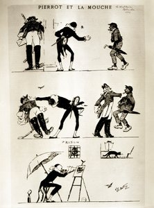 Pierrot and La Mouche