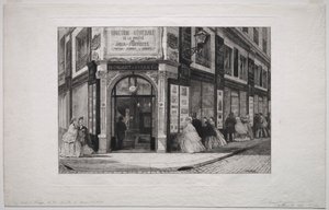 Headquarters of the Société des Aquafortistes, 1864
