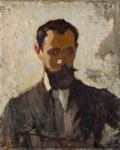 Self Portrait Study by Adolphe Valette
