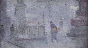 Study for Base of Statues, Albert Square by Adolphe Valette