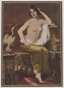 The Favourite, Woman with a Bird by Adolphe Weisz