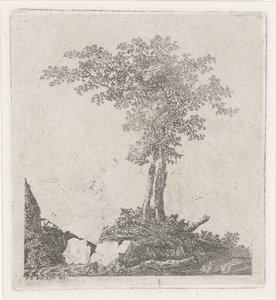 Two Trees by Adriaan Jacob Willem van Dielen