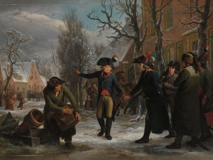 General Daendels Taking Leave of Lieutenant-Colonel Krayenhoff