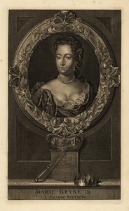 Queen Mary II of Great Britain by Adriaan van der (after) Werff