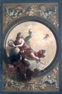 Flora with Flower-Scattering Putti