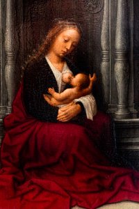 Virgin and Child by Adriaen (circle of) Isenbrandt