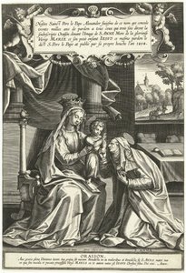 Anna Selbdritt by Adriaen Collaert