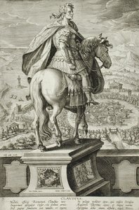 Claudius by Adriaen Collaert