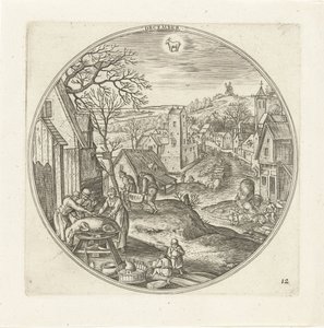 December by Adriaen Collaert