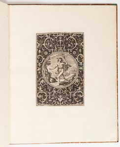 Mercury, Plate from a Suite of 6 Ornamental Designs with the Judgement of Paris