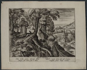 Otilia Bavara by Adriaen Collaert