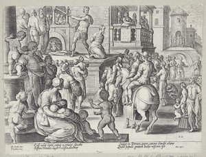 The Beheading of St. James by Adriaen Collaert