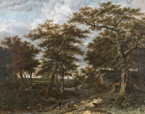 Landscape with Hunters