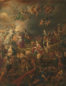 Allegory of the Peace under Stadholder Willem II by Adriaen I van Nieulandt
