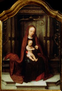 The Virgin and Child Enthroned
