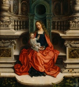 The Virgin and Child on the Throne
