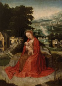 The Rest on the Flight into Egypt by Adriaen Isenbrandt or Isenbrant