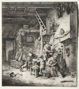 The Family by Adriaen Jansz. van Ostade