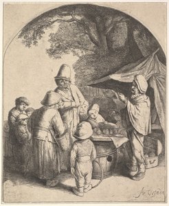 The Quack by Adriaen Jansz. van Ostade