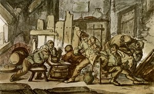 The Peasant Musician in a Village Tavern