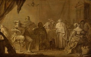 A Musical Party by Adriaen Pietersz van de Venne