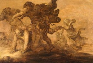 Peasants Fleeing