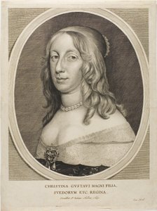 Queen Christina of Sweden by Adriaen Pietersz. van de Venne