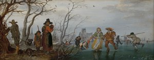 Winter Amusement on the Ice, 1625