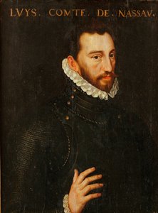 Portrait of Count Louis of Nassau (1538-1574)