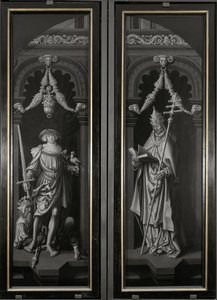 Triptych of Saint Pancrazio (closed panels) by Adriaen Ysenbrandt