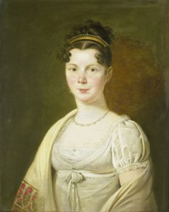 Portrait of Wilhelmina Maria Haack by Adriaen de Lelie