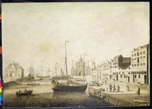 View of the Leuvehaven