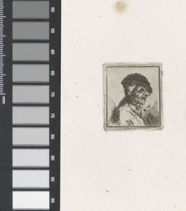 Bust of a Laughing Farmer by Adriaen van Ostade