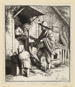 The Spectacle Seller by Adriaen van Ostade