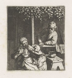Child Reaching for a Doll by Adriaen van Ostade