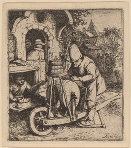 Knife Grinder by Adriaen van Ostade