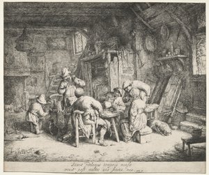 The Breakfast by Adriaen van Ostade