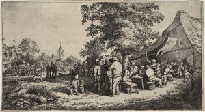 The Fair by Adriaen van Ostade
