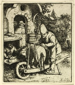 The Knifegrinder by Adriaen van Ostade
