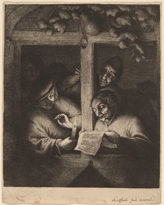 The Singers by Adriaen van Ostade
